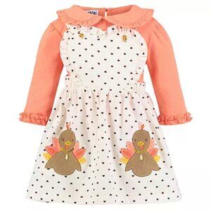 Blueberi Boulevard Thanksgiving/Fall Dress & Shirt